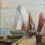 1347 5304 OIL PAINTING